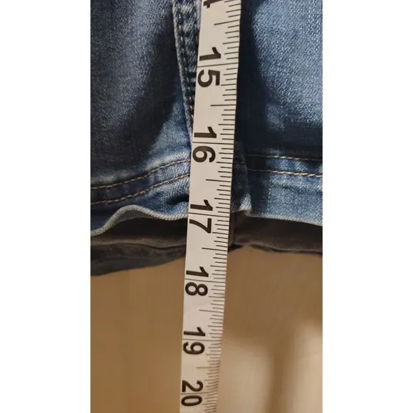 Lee Regular Fit Mid-Rise Denim Skort 22M - Picture 4 of 7